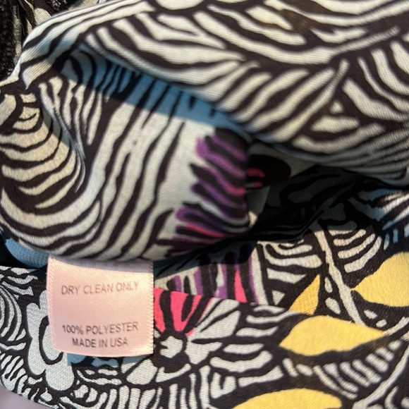 Tricia Fix dress in soft aqua print size M - Picture 8 of 8